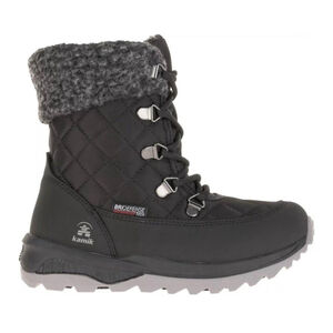 Kamik Libra Kids Black Gray Waterproof Winter Snow Boots Size 1